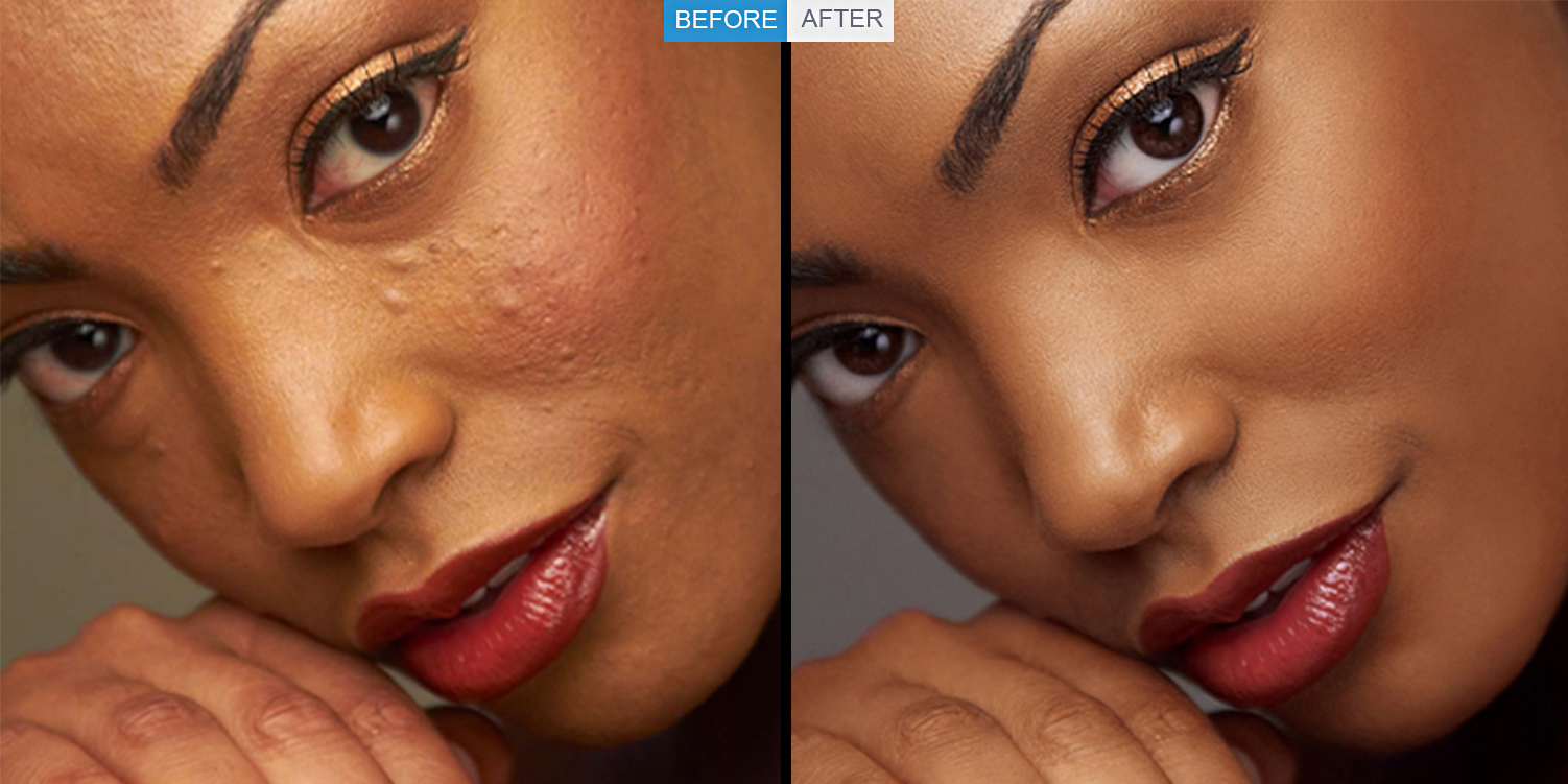 Beauty retouching services