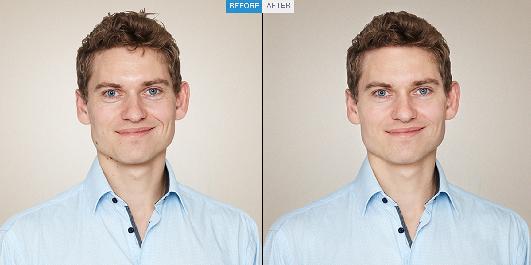 Headshot Retouching Service