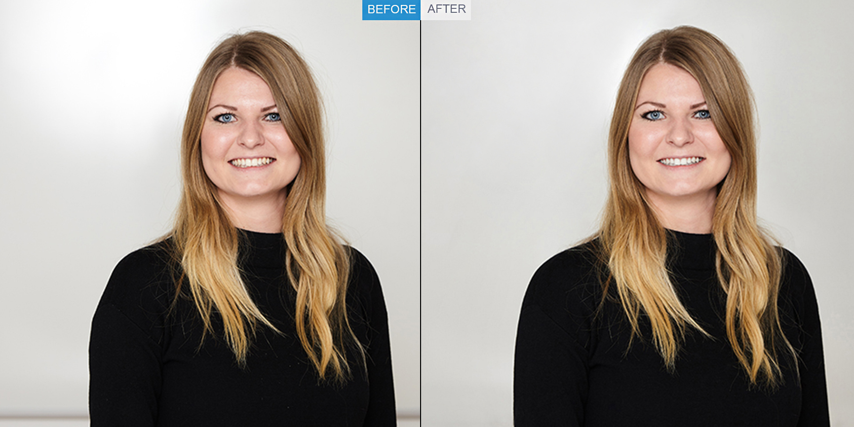 Headshot Retouching Service